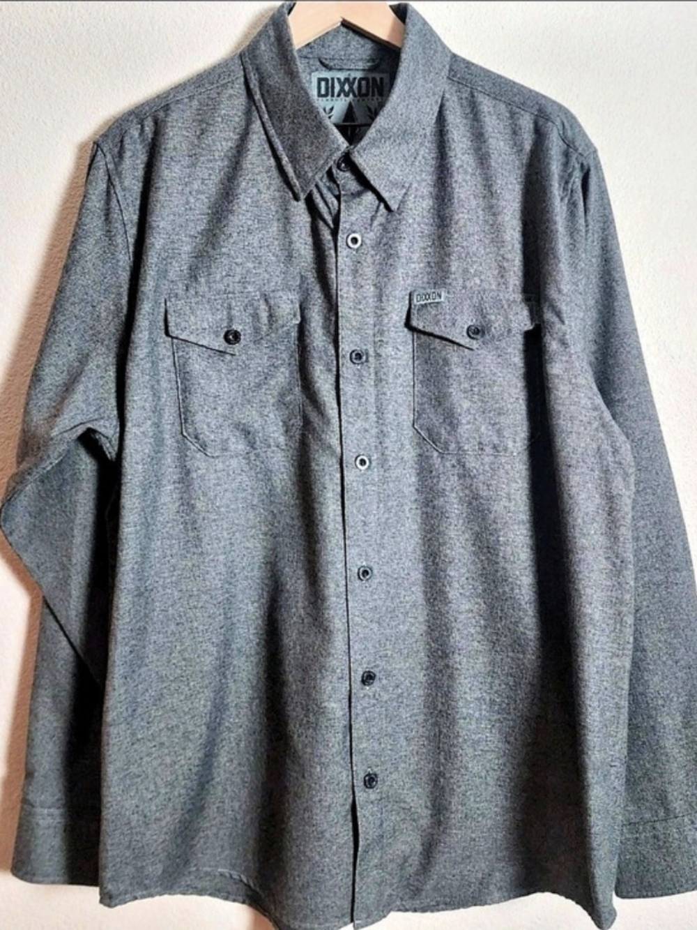 Dixxon Flannel OBSIDIAN Long Sleeve MN Sz MED